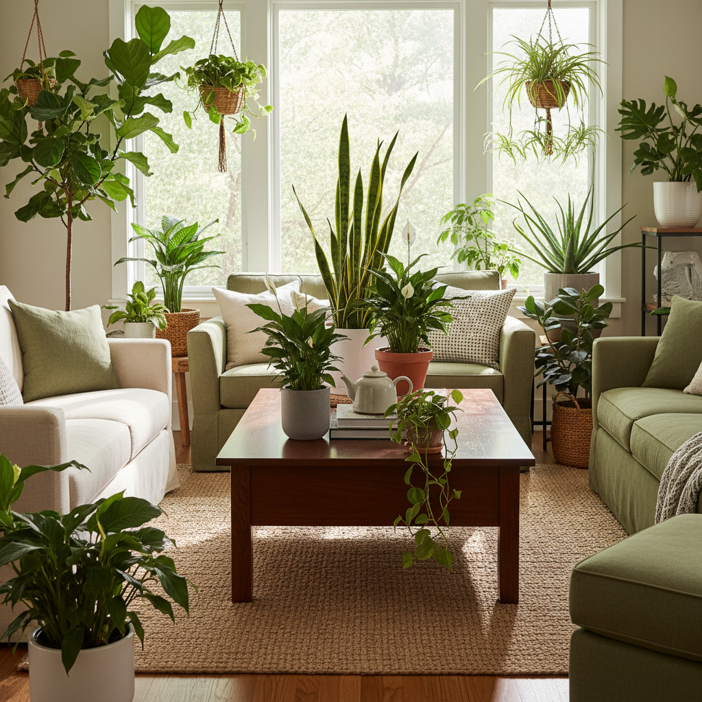 Top Air-Purifying Indoor Plants for a Healthy Home: Enhance Your Living Space