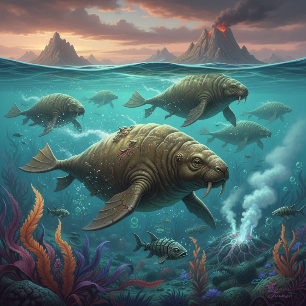 Prehistoric Sea Cow Fossils: A Journey Through Time