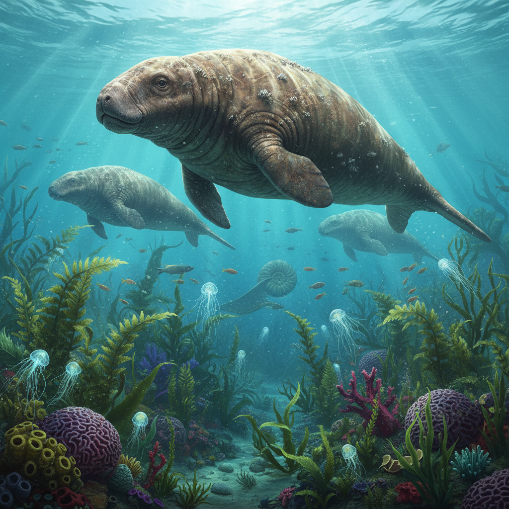 Prehistoric Sea Cow Fossils: A Story of Survival and Adaptation in the Ancient Ocean
